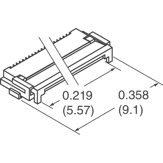 FH12-10S-0.5SH(55) Hirose Electric Co Ltd  Conjuntos de conectores FFC FPC (planos y flexibles)